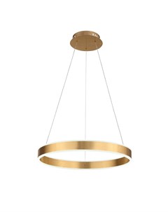 Люстра подвесная onze золотой 100 см St luce