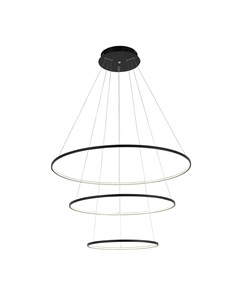 Люстра подвесная erto черный 150 см St luce