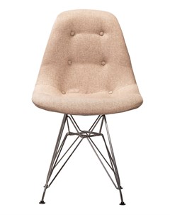 Стул eames cr сканди браун бежевый 46x83x54 см R-home