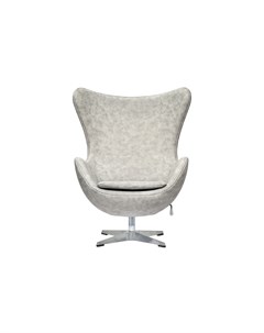 Кресло egg chair серый 76x110x76 см Bradexhome