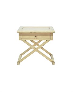 Прикроватная тумба kilmory bedside table бежевый 60x56x50 см Gramercy