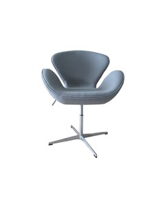 Кресло swan chair bradexhome серый 61x95x61 см Bradexhome